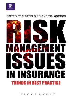 cover image of Risk Management Issues in Insurance